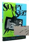 Soupy Sales SOUPY SEZ!  SIGNED 1st My Zany Life and Times 1st Edition 1st Printi