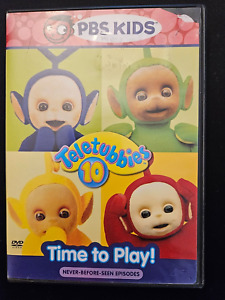 TELETUBBIES Time to Play DVD 2007 PBS Kids Never Before Seen Episodes