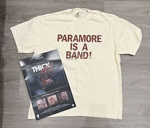 Paramore Is A Band! RSD Size XXL Shirt + Poster × 1
