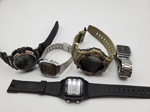 Casio Quartz Running Lot Of Wrist Watches