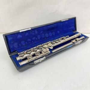 YAMAHA YFL-23 Flute Second hand NICKEL SILVER INSTRUMENT with case Very Good!