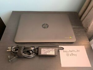 HP Chromebook 14 G4 (14in, 16GB, Intel 2.16GHz, 4GB) with Charger