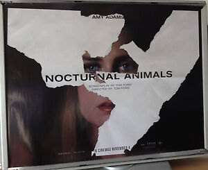 Cinema Poster: NOCTURNAL ANIMALS 2016 (Susan Morrow Quad) Tom Ford Amy Adams