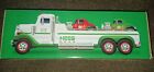 Hess 2022 Flatbed Truck With 2 Hot Rods Flashing LIGHTS! Batteries Inc.