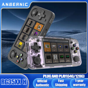ANBERNIC New RG35XX H Retro Handheld Game Console 3.5 Inch Linux System Gift