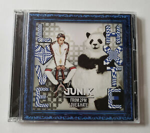 Jun.K From 2PM Love & Hate Japan Press CD + DVD No Photocard