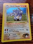 Brock's Rhydon 2/132 Gym Heroes Holo Pokemon Card MP
