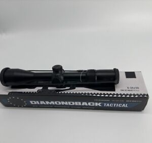 Original DiamondBK Tactical 6-24x50 EBR 2C MRAD Riflescope 10029