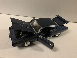 1969 Pontiac GTO Judge, Blue, Ram Air IV by MotorMax   1:18 Diecast