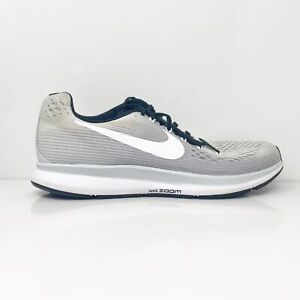 Nike Womens Air Zoom Pegasus 34 887017-002 Gray Running Shoes Sneakers Size 10