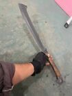 CUSTOM HANDMADE D2 TOOL STEEL MACHETE SWORD HUNTING SWORD COMBAT SWORD