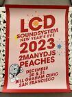 LCD Soundsystem New Year’s Eve 2023 Poster 18x24 Official SHIPS FREE