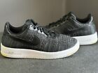 Nike Air Force 1 Flyknit 2.0 Mens Size 8 Black Anthracite Shoes CI0051-001