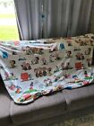 New ListingVintage Sheet 1971 Peanuts Snoopy Charlie Brown full size fitted sheet
