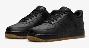 Nike Air Force 1 '07 Low Black Gum Brown DZ4404-001 Men's All Size NEW Classic