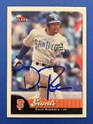 DAVE ROBERTS (2004 RED SOX WS CHAMP) Signed 2007 Fleer #85 GIANTS Autograph Auto