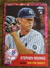 2022 Topps Chrome Platinum Anniversary Stephen Ridings Red Toile RC Yankees /5