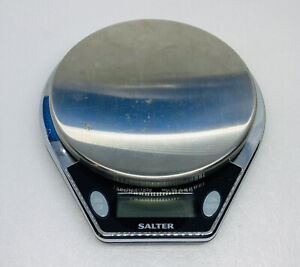 Salter Microtronic Kitchen Scale 5 Lbs Stainless Steel Model 2006 O