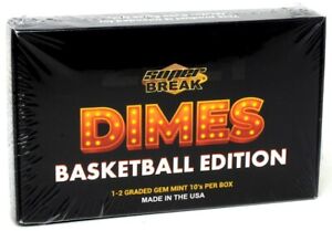 2021 SUPER BREAK BASKETBALL DIMES EDITION BOX BLOWOUT CARDS