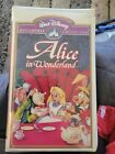 New ListingWalt Disney Masterpiece Alice In Wonderland VHS Tape  Clamshell Cover