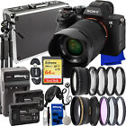 Sony a7 IV Mirrorless Camera with 28-70mm Lens - 22PC Accessory Bundle