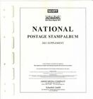 Schaubek hingeless Scott National U.S. stamp album supplement 2021