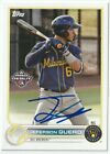 New ListingJeferson Quero Signed 2022 Topps Pro Debut Card #PD-6 Auto Milwaukee Brewers COA