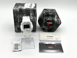 Casio G-Shock DW-5600GC-7 DW5600GC-7 White Snow Camouflage Digital Men's Watch