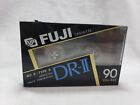 Fuji DR-II 90 Cassette Tape Type II IEC II 90-Minute Tape BLANK NEW SEALED
