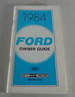 Owner ´S Manual Ford Crown Victoria / Ltd/Thunderbird/Country Squire By 1984