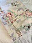 New ListingVintage Utica By Dan River Queen Flat Floral Sheet Cabbage Rose Cotton Blend