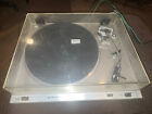 HITACHI TURNTABLE HT-324 RECORD PLAYER PHONOGRAPH W/AUDIO T MOTOR WORKS NO BELT