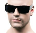 Square Cholo Sunglasses Super Dark OG LOC Gangster Style Black/Glossy SW12