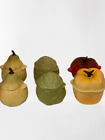 Le Creuset  Artichoke Pear Pepper Cocotte Vegetable Series Set of 6 w/Box