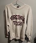 Vintage Virginia Tech Champion Reverse Weave Sweatshirt Crewneck Size L Hokies