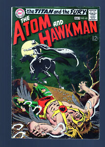 The Atom & Hawkman #43 - 1st App of Gentleman Ghost in the Silver Age (4.0) 1969