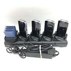 Lot of 4 TC56CJ-2PAZUZP-US Android Mobile Scanners w/ 4 bay Cradle, Batteries+AC