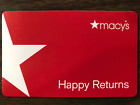 Macy's Gift Card $73.21 Value. Free Shipping!