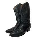 Vintage Palomino Leather Cowboy Exotic Boots Sz 11 D 826 USA Rockabilly READ