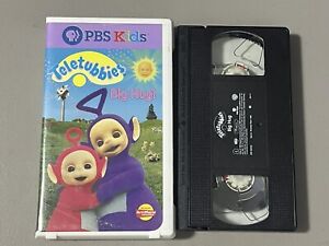 Teletubbies VHS Tape - Big Hug Vintage 1999 PBS Kids Clamshell Case