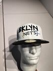 New ListingBrooklyn Nets Hat Cap Men’s 6 7/8 New Era 9FIFTY Fitted White NBA Basketball