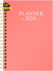 2024 Planner, Weekly Planner with Monthly Tabs, Runs from January 2024 - Decembe