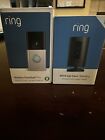New ListingRing Battery Doorbell Pro 1536P HD+ With Ring Stick Up Indoor/ Outdoor Cam