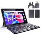 Android 11 Tablet 10.1 Inch Tablet with Keyboard 64GB 2 in 1 Tablet Bundle Case