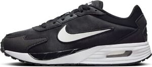Nike Air Max Solo Men's BLACK WHITE Leather Running Shoes Size 8-14 DX3666-002
