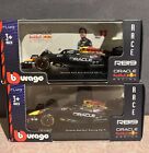 F1 Oracle Red Bull Racing RB19 Max Verstappen RB19 Sergio Perez Burago 1/43 lot