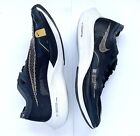 Nike ZoomX Vaporfly NEXT% 2 Running Shoes Women  Size 9 Black Metallic Gold Coin