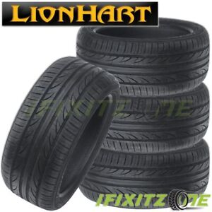 4 Lionhart LH-503 205/45ZR17 88W Tires, All Season, 500AA, Performance, 40K MILE (Fits: 205/45R17)