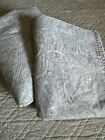 Ralph Lauren Paisley Grey Blue White Cotton Flat & Fitted Sheets Full Size Bed