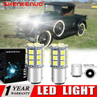 2 LED Headlight Bulbs for many Ford Model A, Model T & early Ford V8 cars 12v US